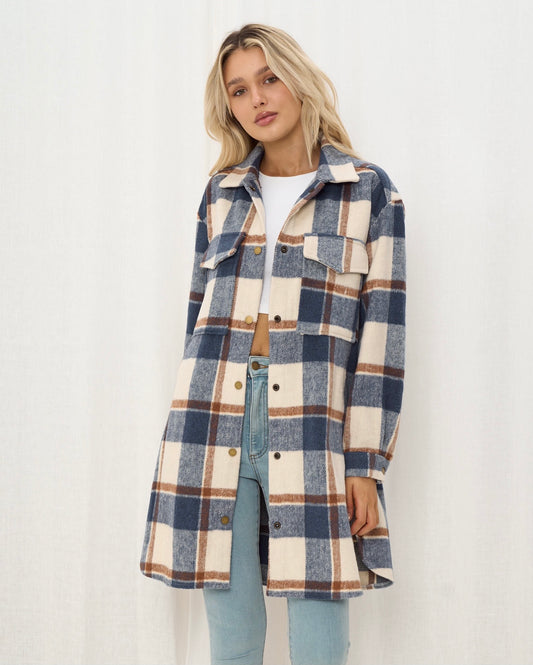 Farrah Tartan Shacket