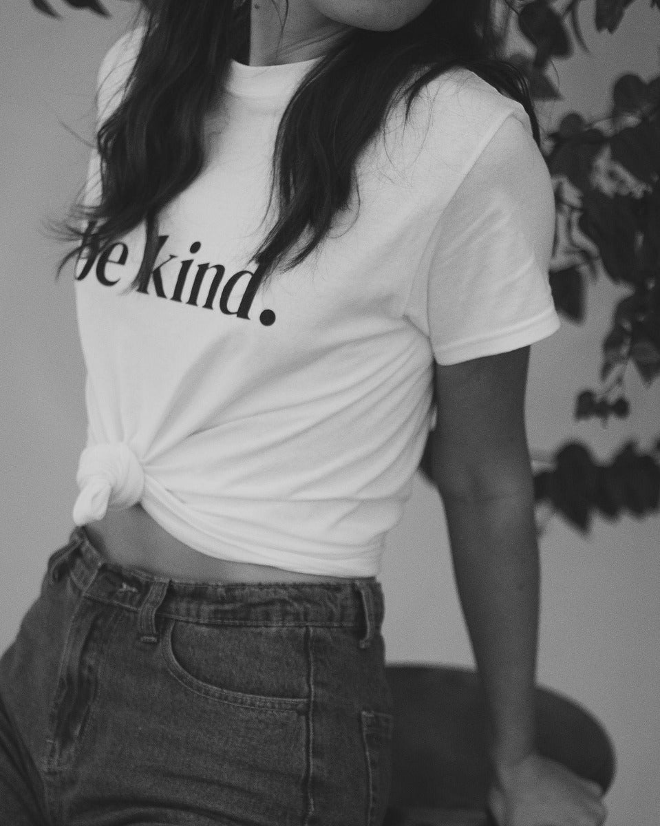 Be Kind Tee - White