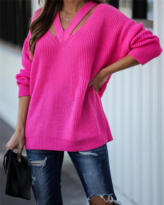 Blurred Lines Knit Sweater