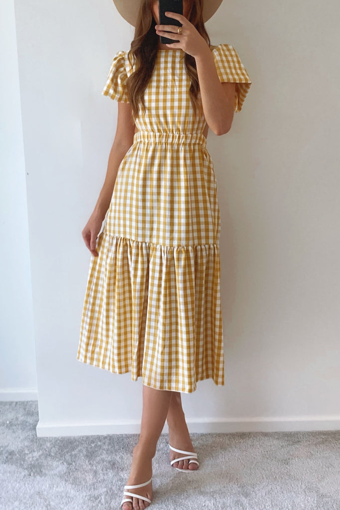 Erina Gingham Dress