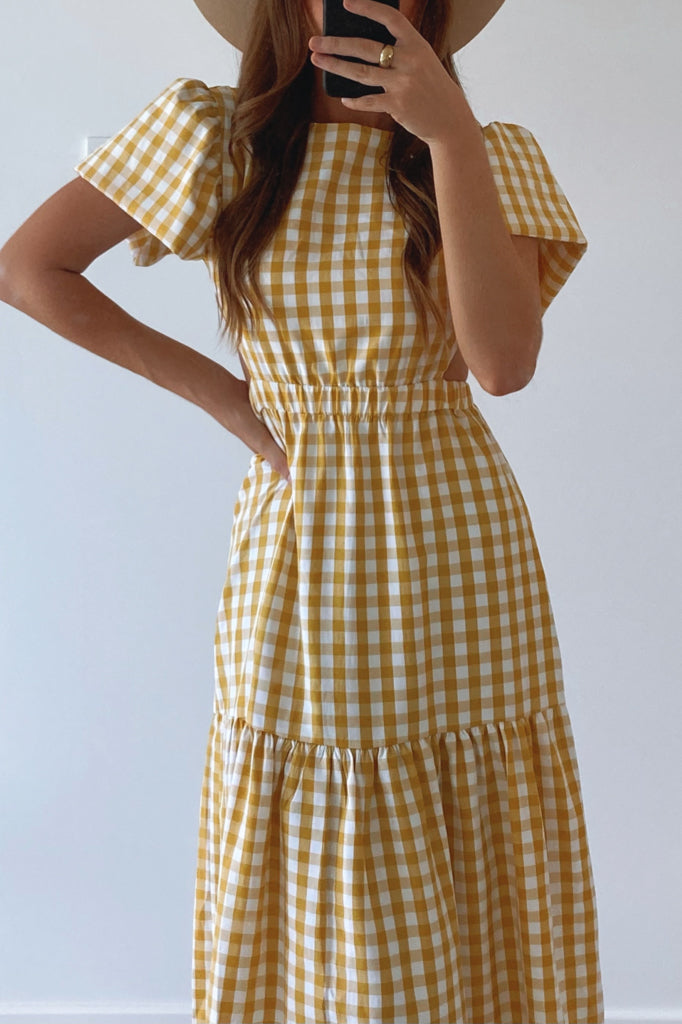 Erina Gingham Dress