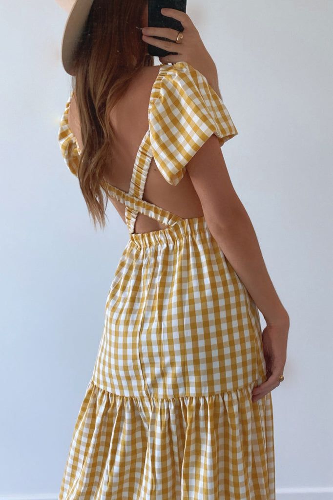 Erina Gingham Dress