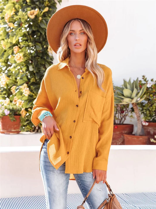 Evermore Shirt - Mustard