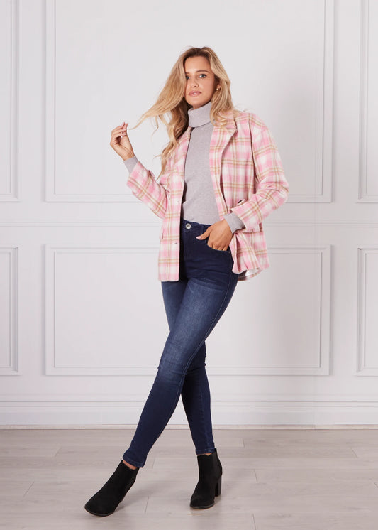 Pink Check Jacket