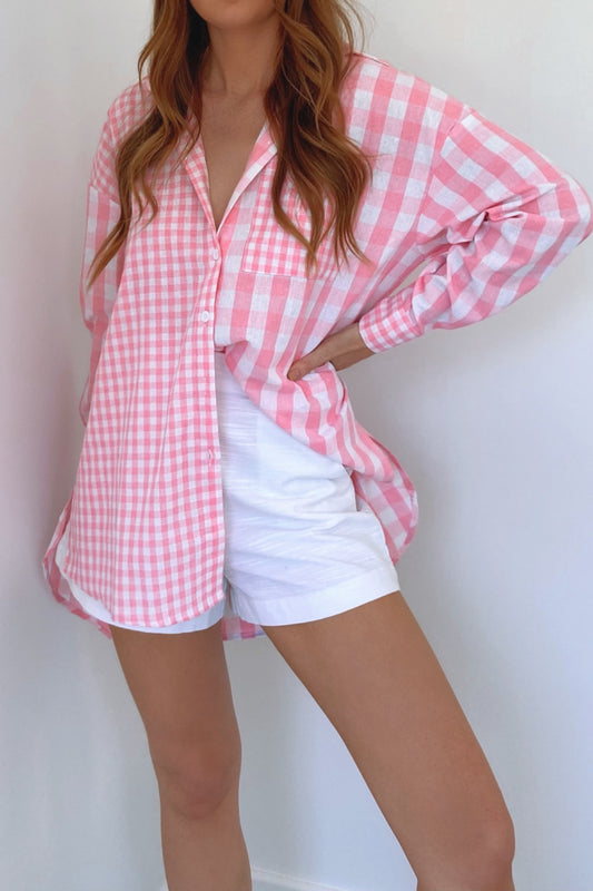 Rachel Gingham Top