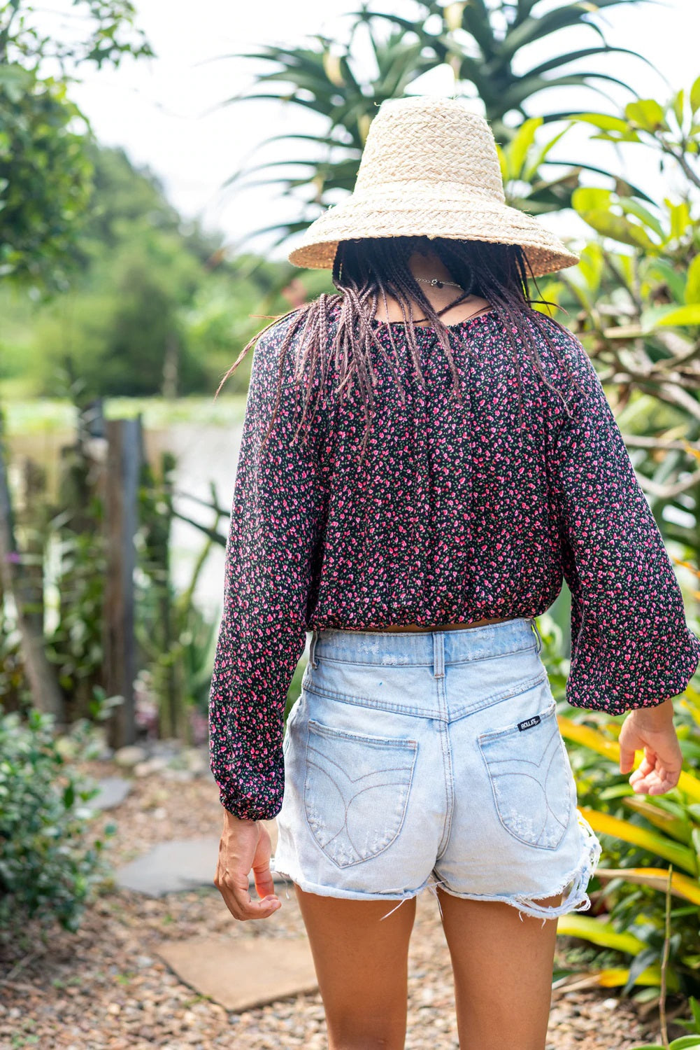 Rosa Blouse - Ditzy Floral